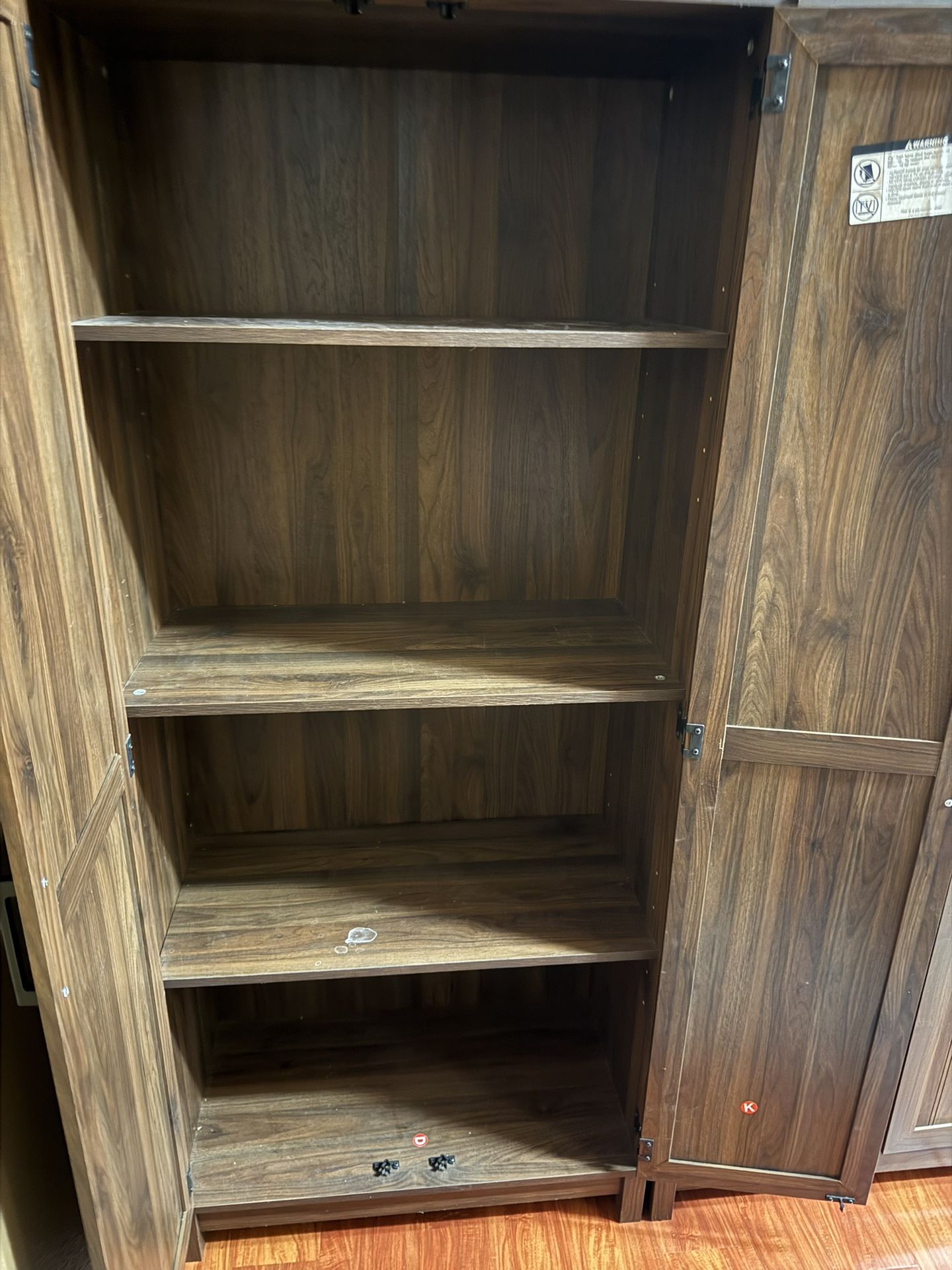 Two Separate Cabinets