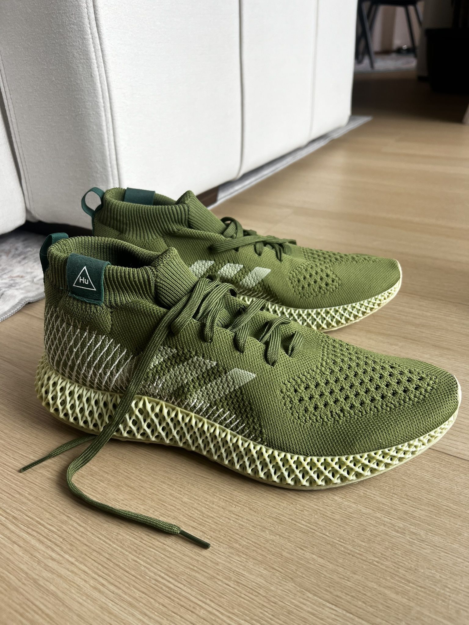 Adidas x Pharrell 4D Runner (Olive)