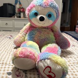 Giant Multi-colored Teddy Bear