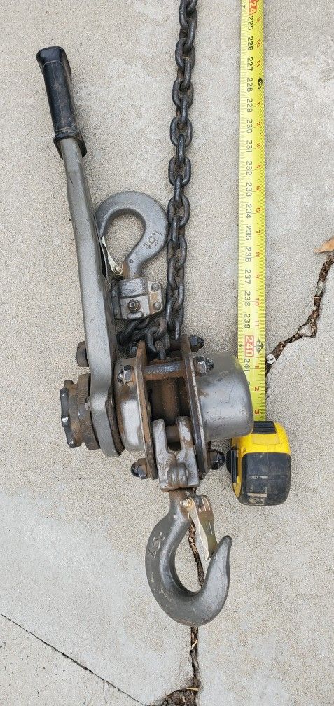 Used JET JLP Lever Hoist