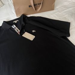 Burberry polo shirt sale shop