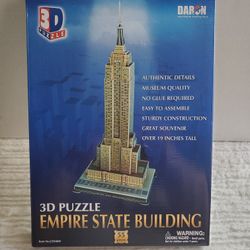 Empire State Building 3D Puzzle, 55-Pieces