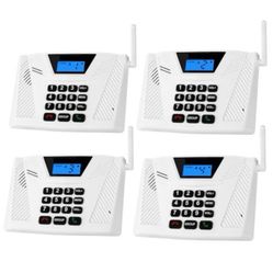 “New”(4)wireless Intercomsfor Homes/office ((5300ft Range)(retail$129