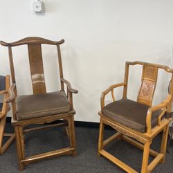 Two Chairs From The Orient 