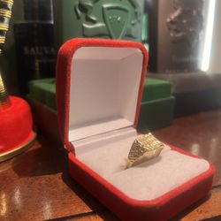 10k Gold Nugget Ring 