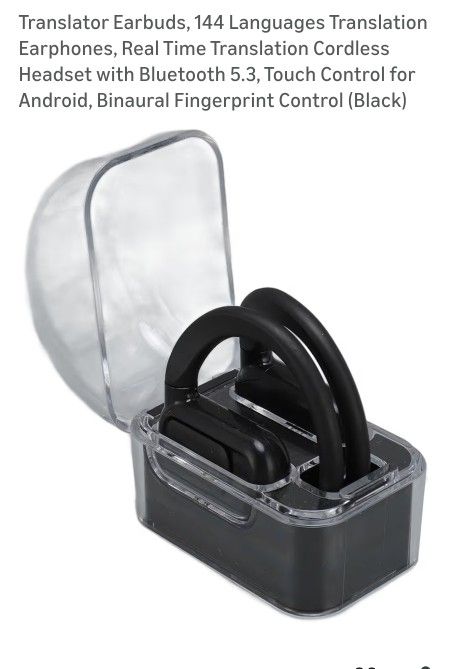 Language Translator Earbuds – 144 Languages
Fast Translation