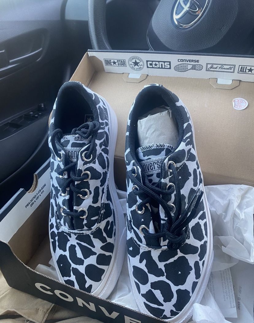Cow Print Converse 