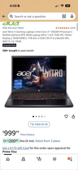 Acer Nitro V 15 ANV15-51