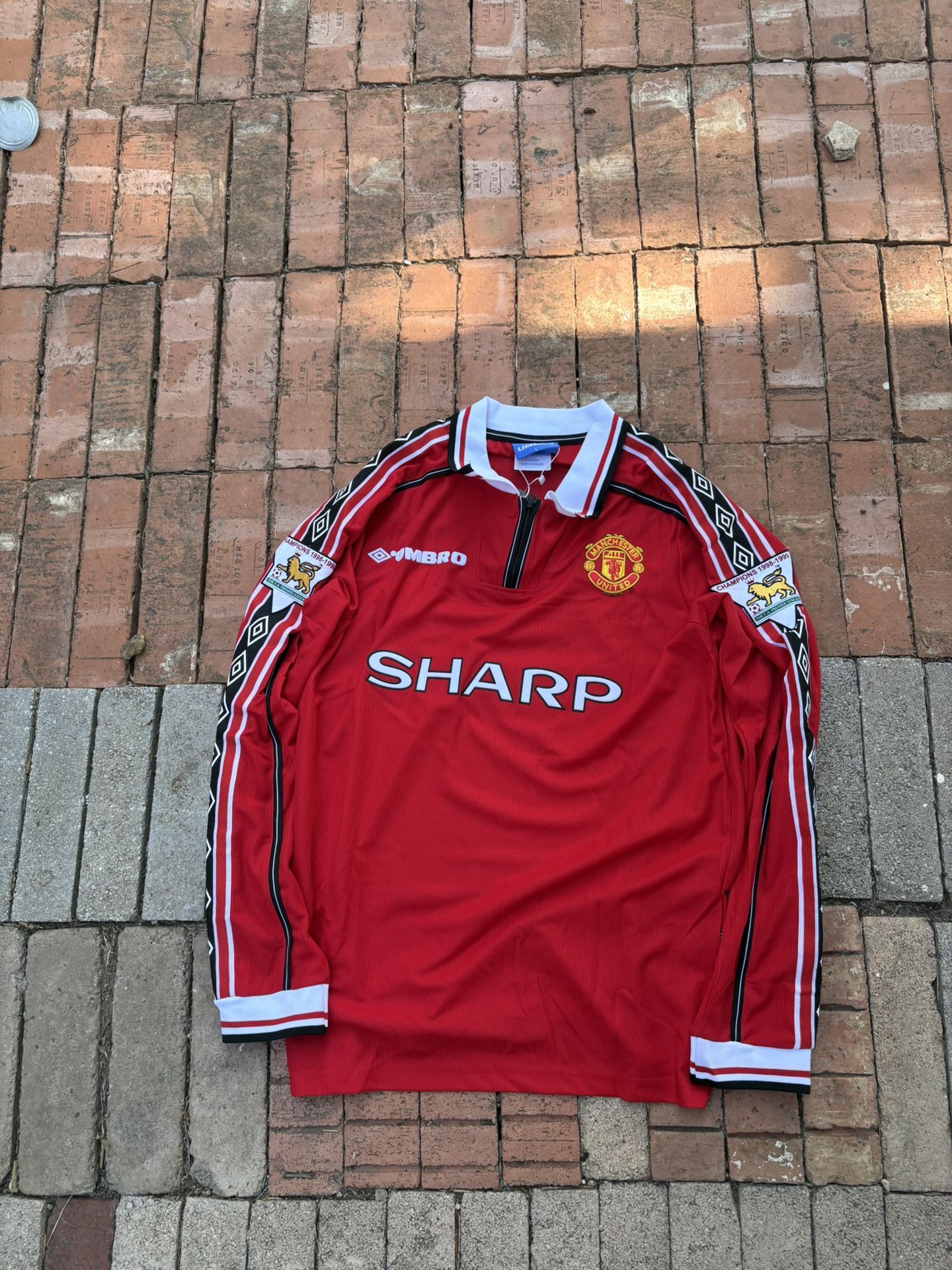 Manchester United 1998/99 Home Jersey – David Beckham #7 – Umbro