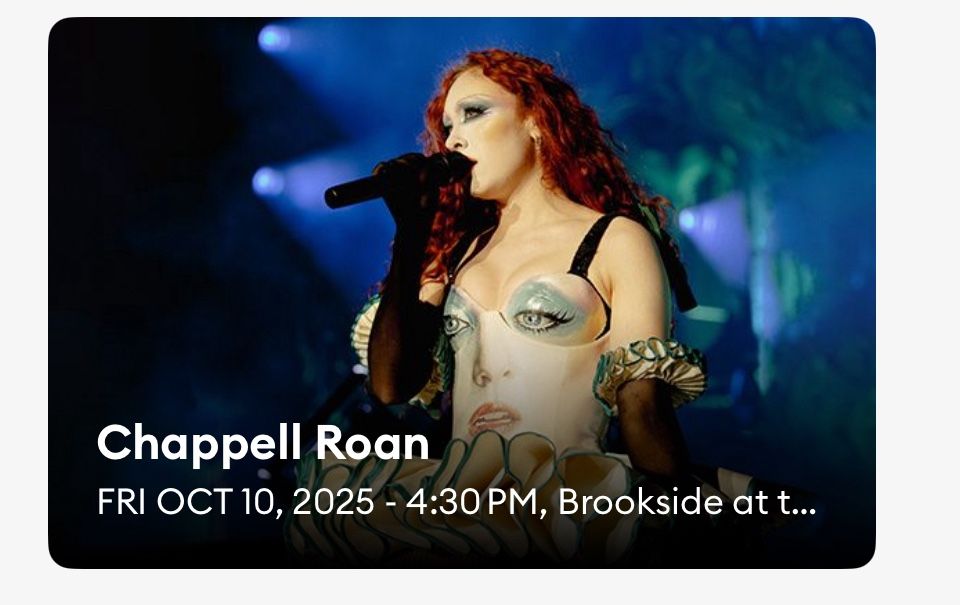 Chappell Roan Concert Ticket