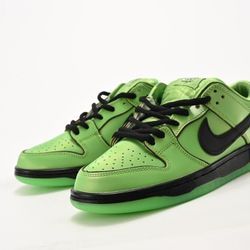 Nike SB Dunk Low The Powerpuff Girls Buttercup 55