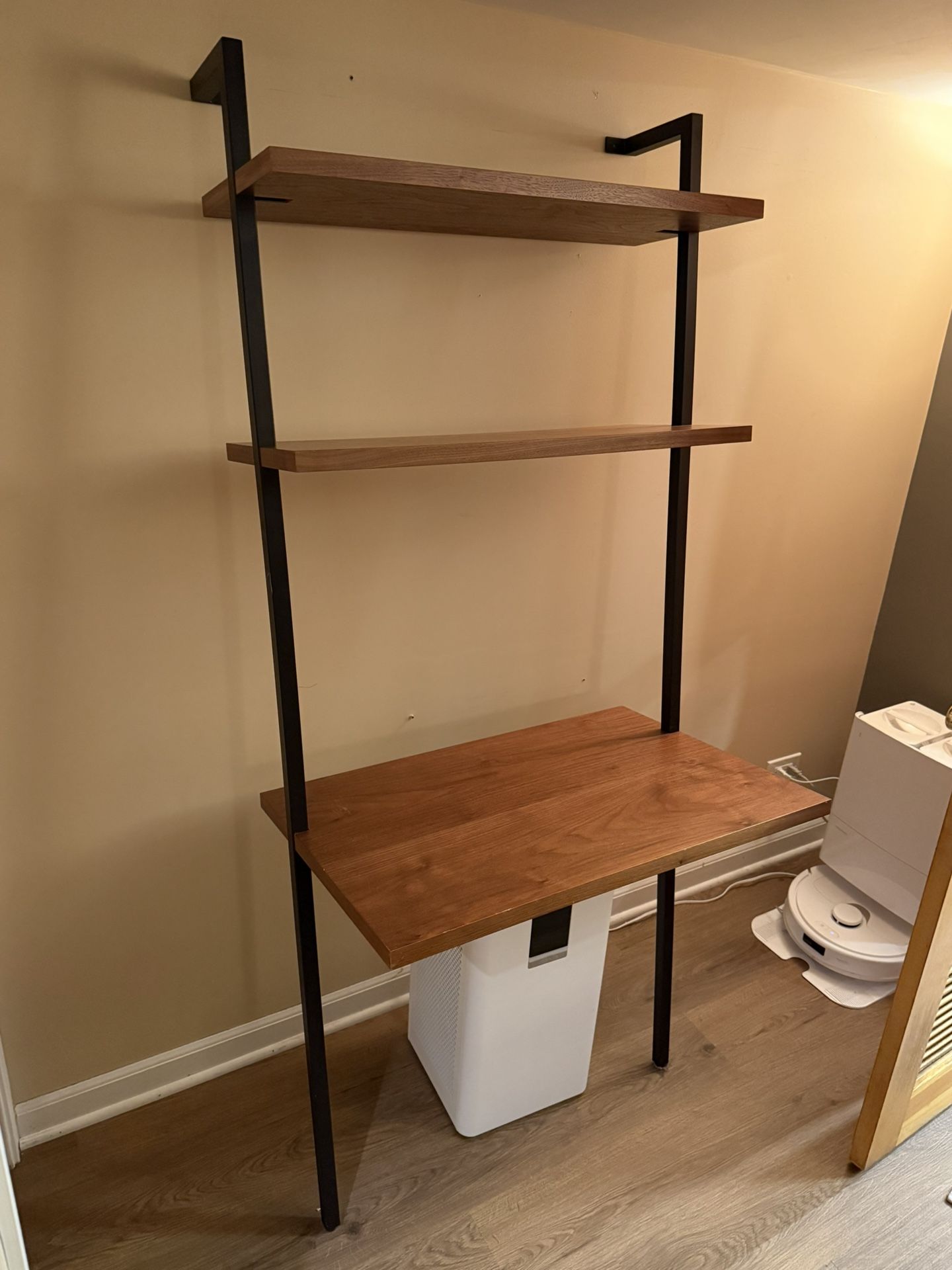 Desk - CB2 Walnut Wall mount