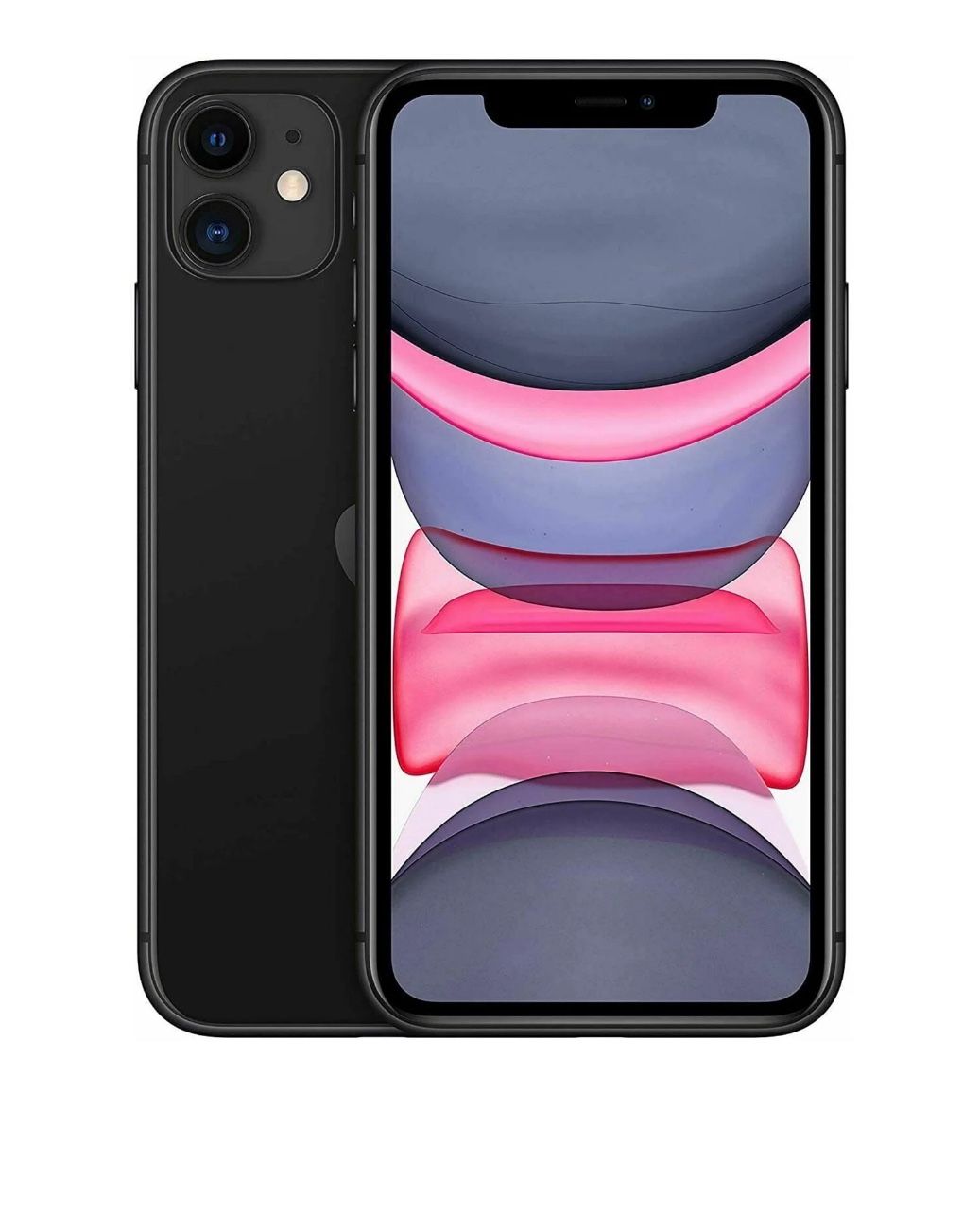 Restored Apple iPhone 11 - Fully Unlocked - 64 GB Black (Refurbished)