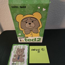 Authentic Pop Mart - Ted 2 - Confirmed Necktie Bear