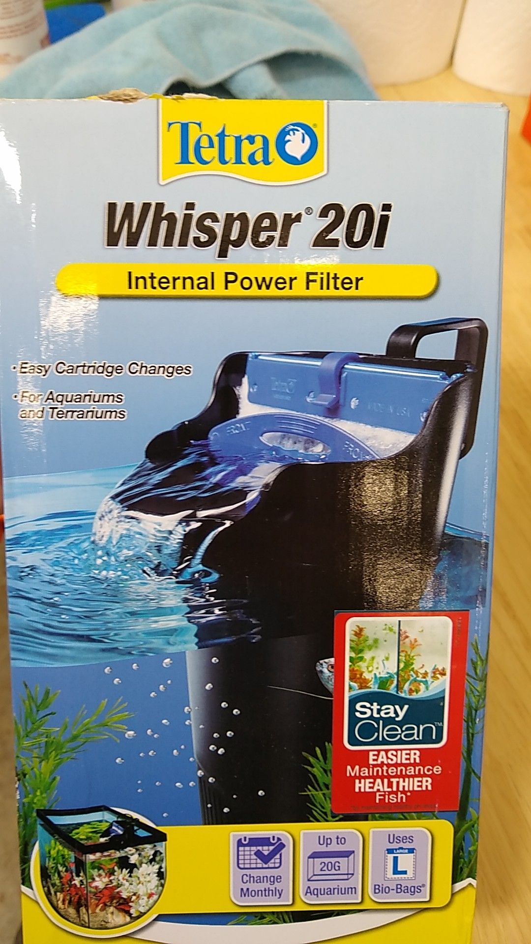 Tetra whisper 20i power filter