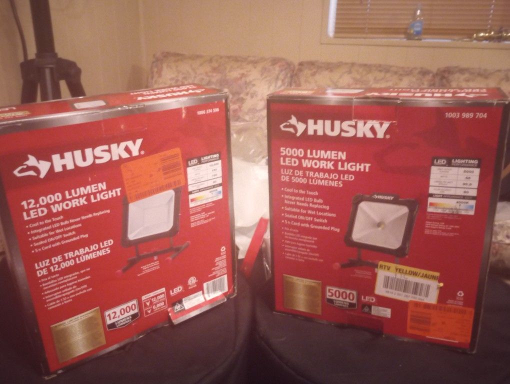 Brand New Husky 12000 & 5000