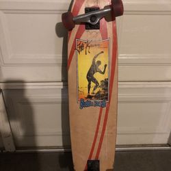 Longboard skateboard Buddha Jeff Kramer