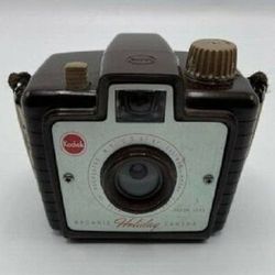 Vintage Kodak Brownie Holiday Camera, Brown