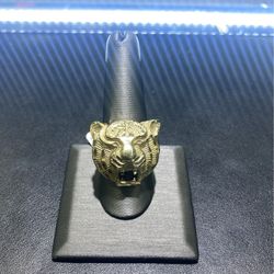 Gold Tiger Ring 