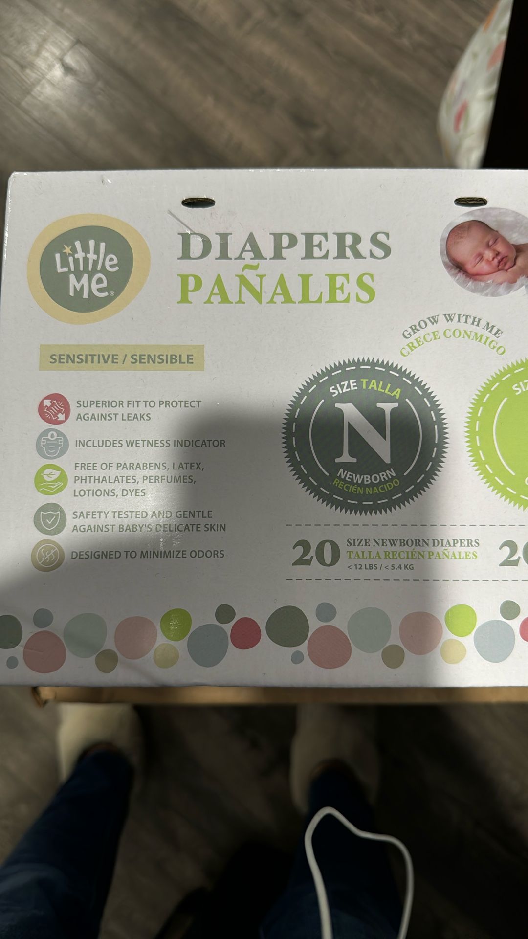 Little Me Diapers Newborn