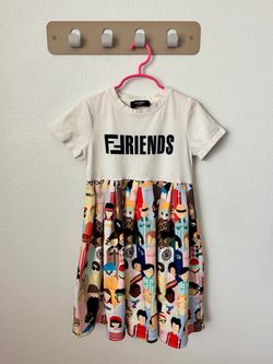 Fendi Girls Dress Size 12 Designer Kids Clothing