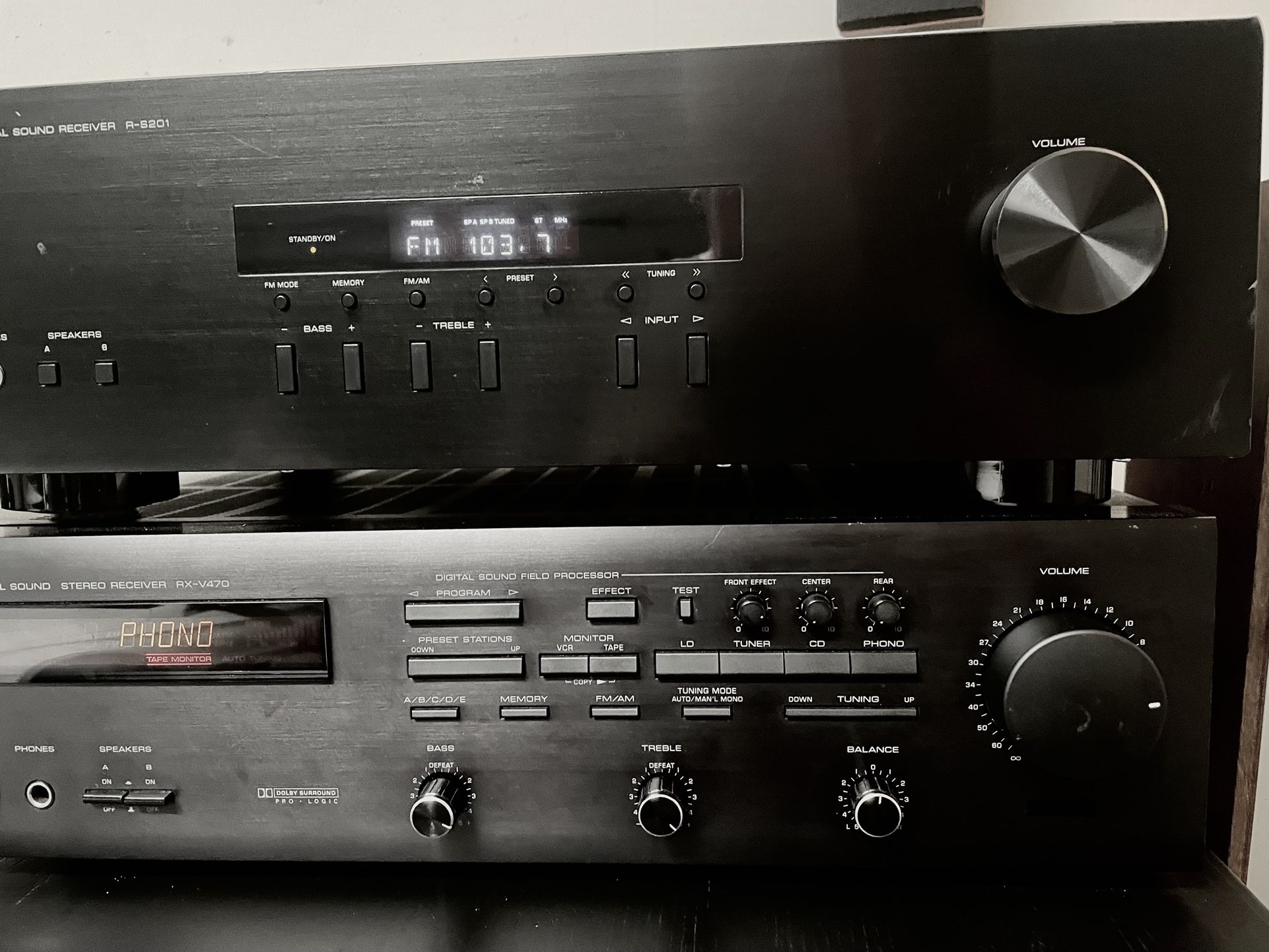 YAMAHA  RECEIVERS