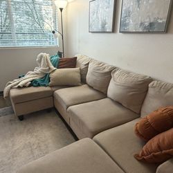 101 Wide Modular Sofa With Ottoman