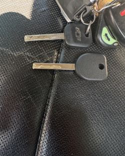 New Chevrolet key- cut and programmed