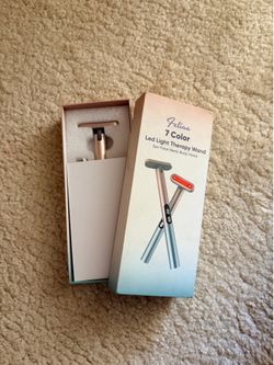 LED light therapy wand