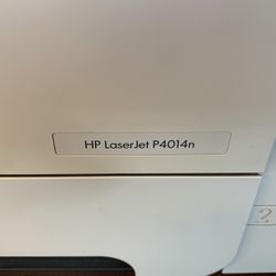 HP Laserjet Printer Model P4014n w/New Toner $150