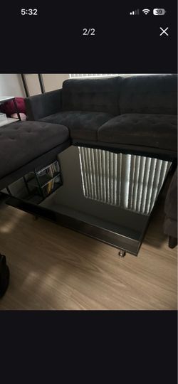 Black coffee table