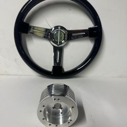 Boat Marine Steering Wheel W Adaptor 