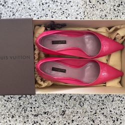 Louis Vuitton Red Shoes for Women for sale