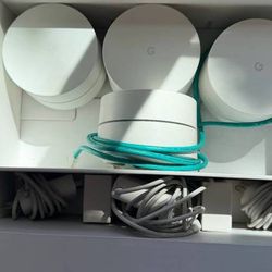 Google Mesh WiFi system, 4-Pack - Whole Home Coverage