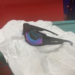 Wiley WX Z87 Safety sunglasses.