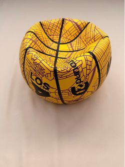 Los Angeles Themed Basketball – Yellow/Purple – Size 7