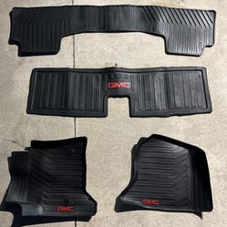 GMC Yukon All Weather Floor Mats Fits 2015 - 2020