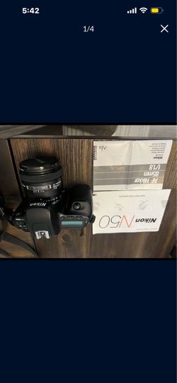 Nikon n50 with 85mm lens