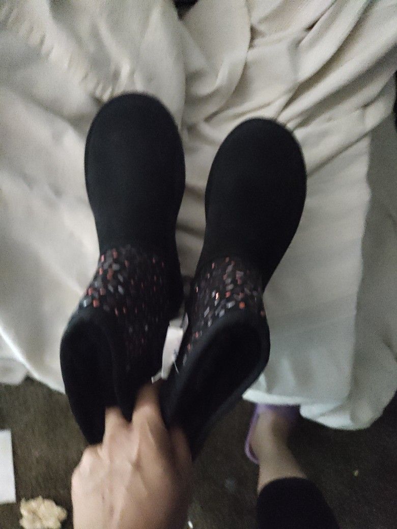 Sparkly Boots