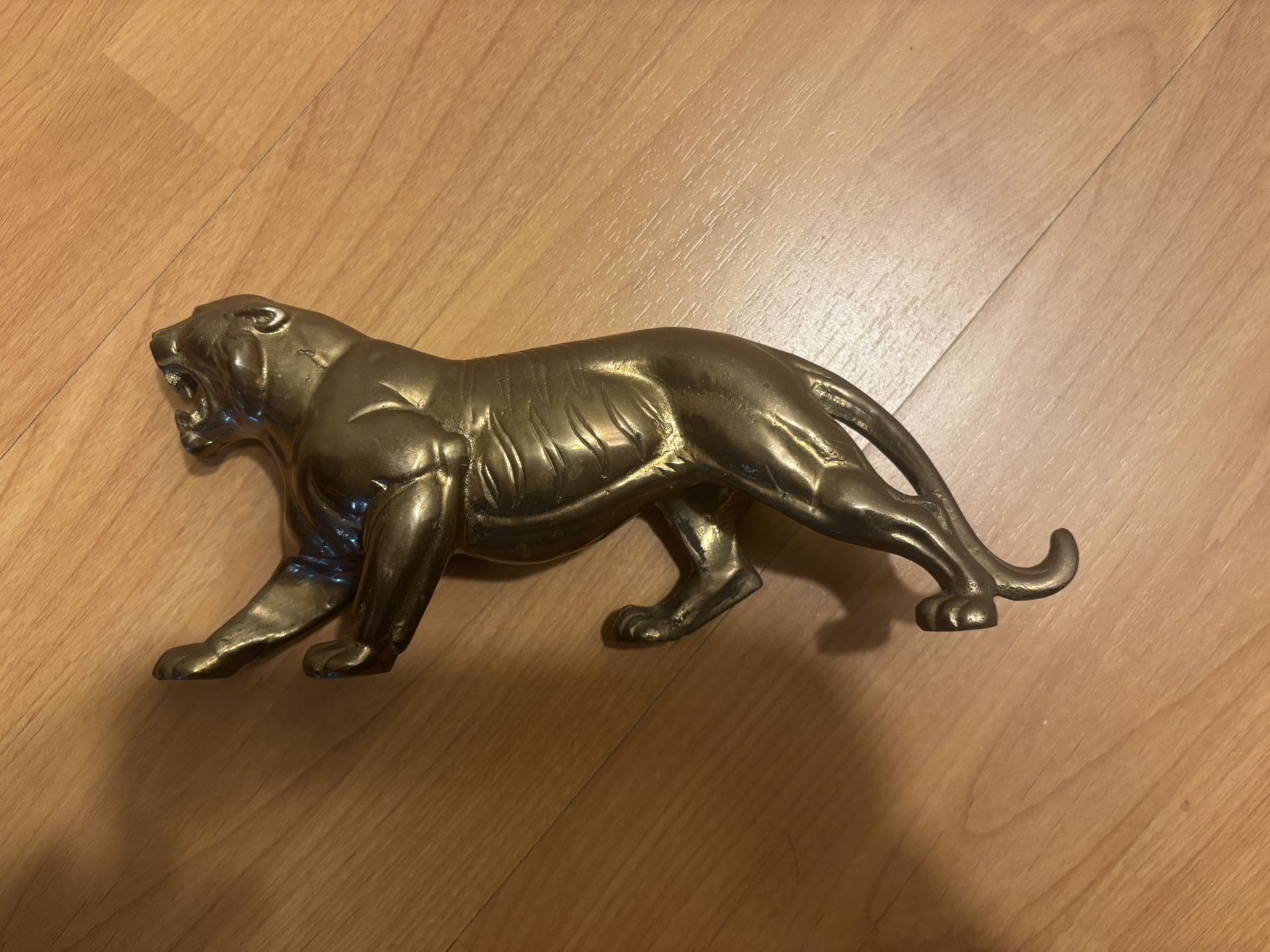 Masters Of The Universe Battle Cat Brass Type Sculpture MOTU