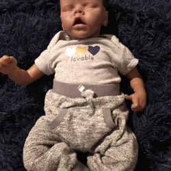 African American Reborn Baby