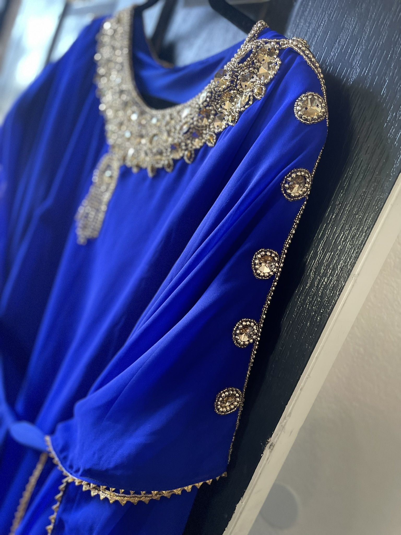 Indian Royal Blue Gown /dress 