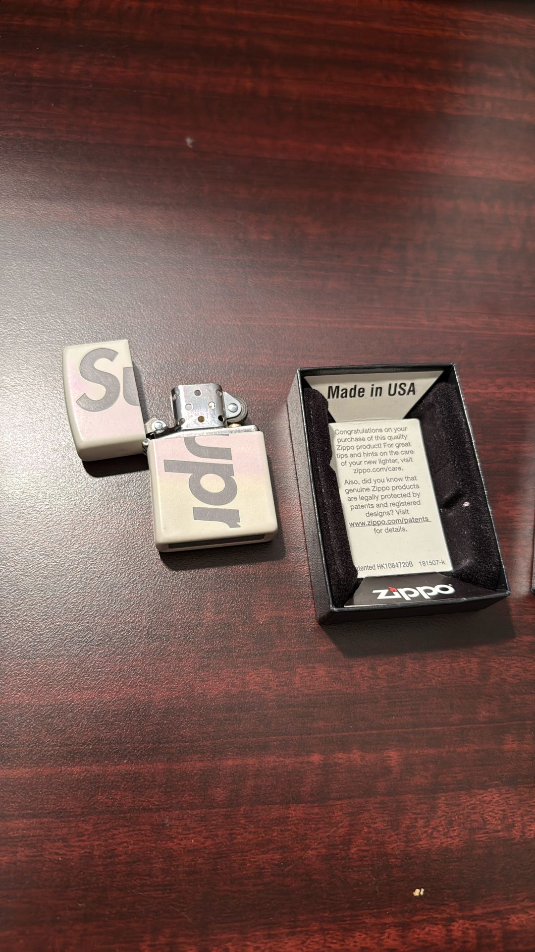 Supreme Zippo