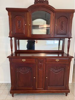 Gorgeous Handmade Wood Cabinet