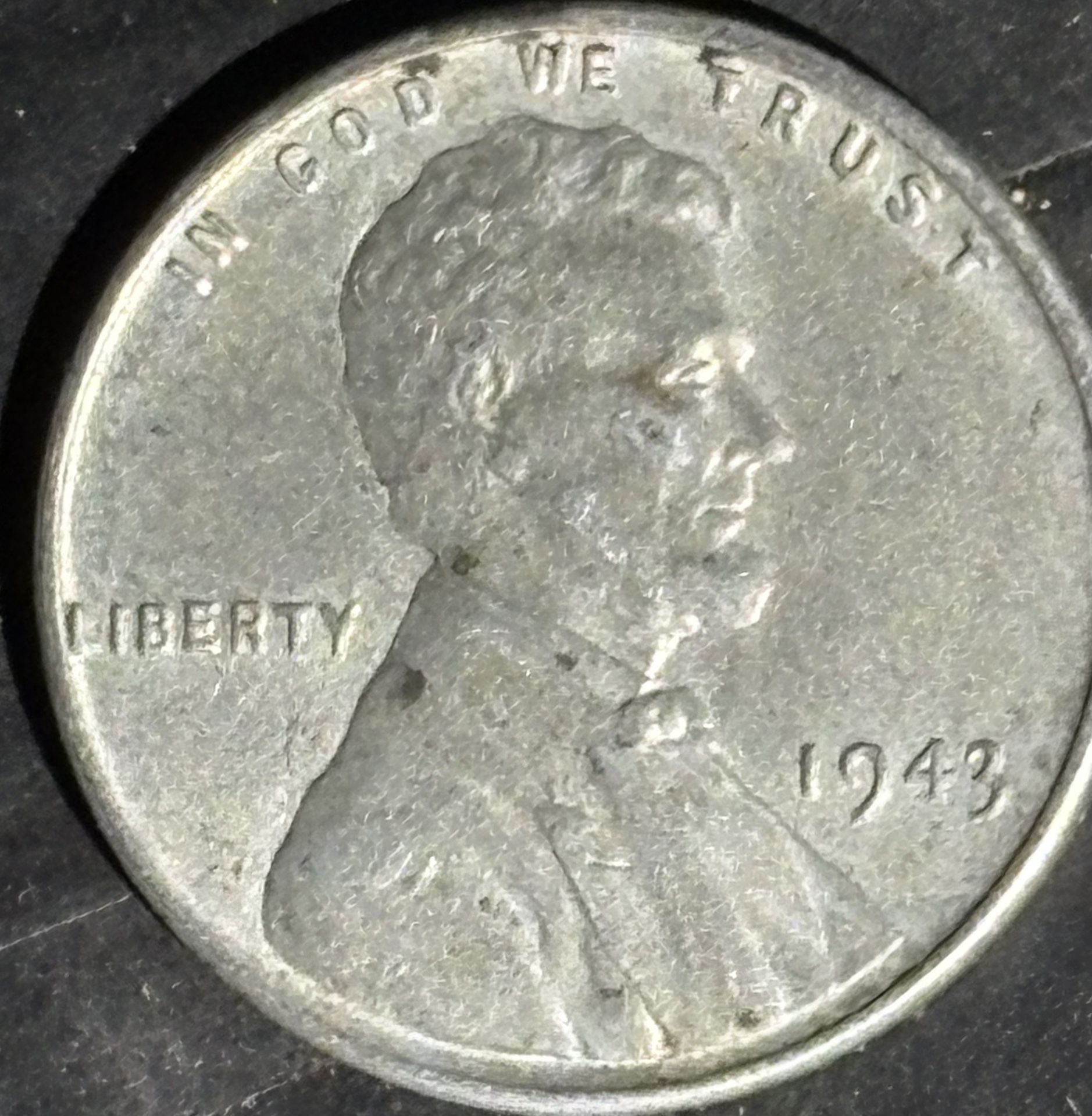 1943 Steeel Penny No Mint Mark