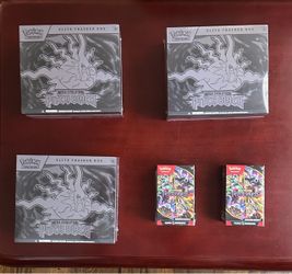 Pokémon Mega Evolution Pitch Black ETB & Booster Bundle Lot