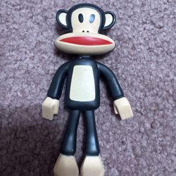 Vintage Paul Frank Julius Monkey Bendable Figure retro toy