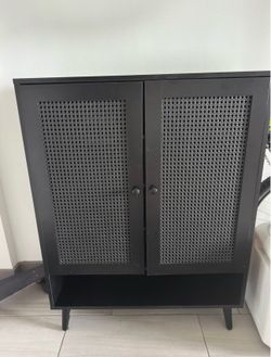 Black cabinet