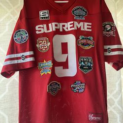 Supreme Championship Embroidered Football Jersey 