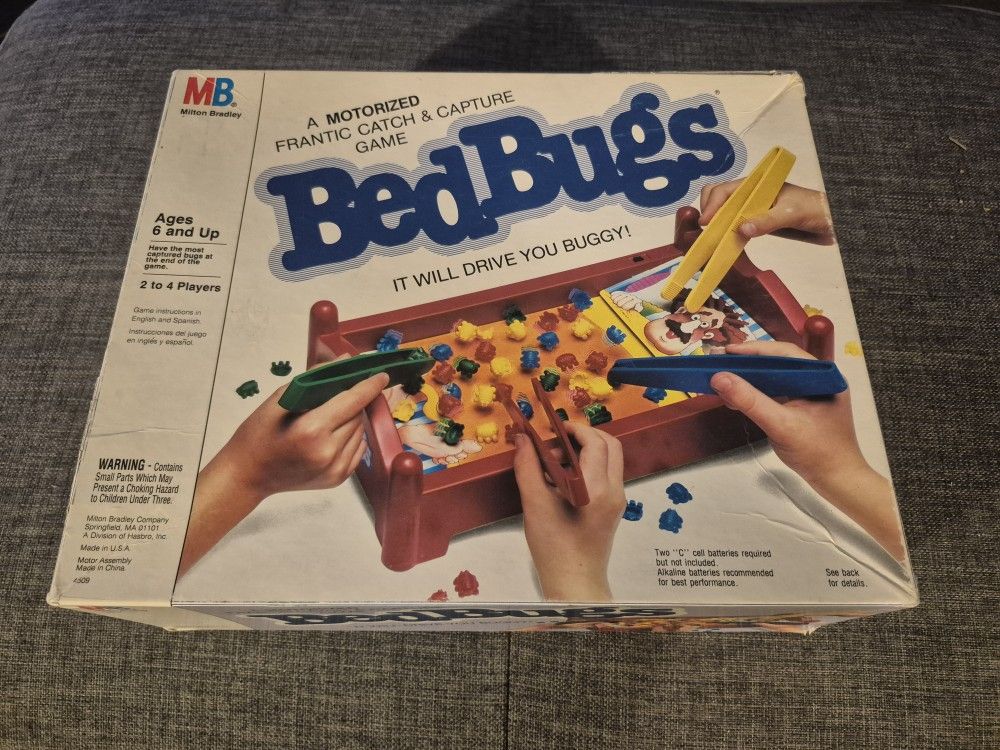 Vintage BedBugs game, Incomplete but tested and works great 